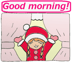 Friends with Santa Claus! sticker #4260323