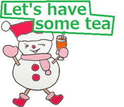 Friends with Santa Claus! sticker #4260329