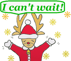 Friends with Santa Claus! sticker #4260337