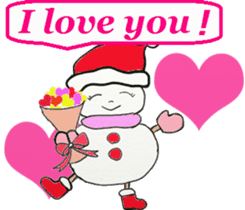 Friends with Santa Claus! sticker #4260338