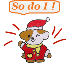 Friends with Santa Claus! sticker #4260342