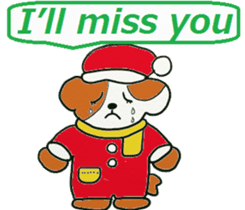 Friends with Santa Claus! sticker #4260348