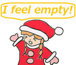 Friends with Santa Claus! sticker #4260349