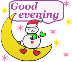 Friends with Santa Claus! sticker #4260356