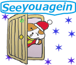 Friends with Santa Claus! sticker #4260358