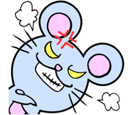 Angry Akimoto sticker #4260520