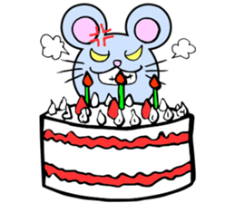 Angry Akimoto sticker #4260529