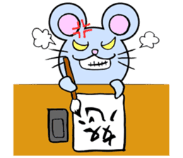 Angry Akimoto sticker #4260544
