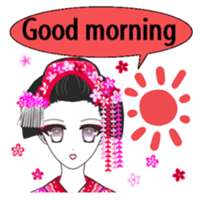 Japanese maiko sticker #4260760