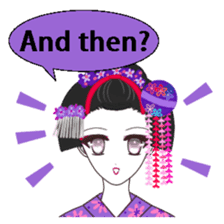 Japanese maiko sticker #4260766