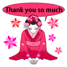 Japanese maiko sticker #4260767