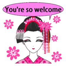 Japanese maiko sticker #4260770