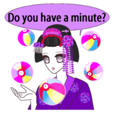 Japanese maiko sticker #4260773