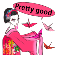 Japanese maiko sticker #4260774