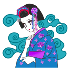 Japanese maiko sticker #4260778