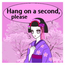 Japanese maiko sticker #4260780