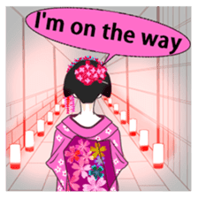 Japanese maiko sticker #4260782