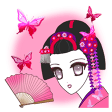 Japanese maiko sticker #4260784