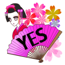 Japanese maiko sticker #4260785