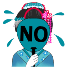 Japanese maiko sticker #4260786
