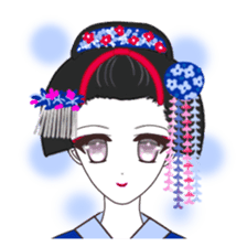 Japanese maiko sticker #4260793