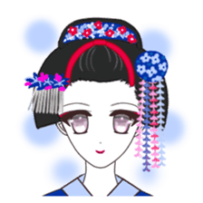 Japanese maiko sticker #4260793