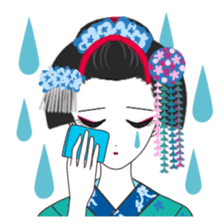 Japanese maiko sticker #4260795