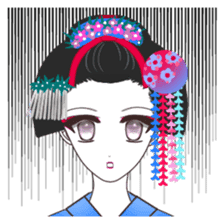 Japanese maiko sticker #4260796