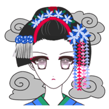 Japanese maiko sticker #4260798
