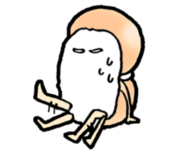 Sushijin5 surf clam,scallop,sweet shrimp sticker #4261769