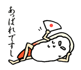 Sushijin5 surf clam,scallop,sweet shrimp sticker #4261774