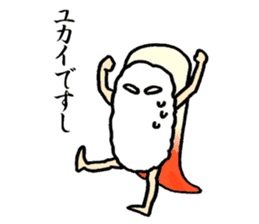 Sushijin5 surf clam,scallop,sweet shrimp sticker #4261778