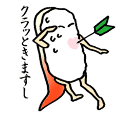 Sushijin5 surf clam,scallop,sweet shrimp sticker #4261784