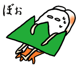 Sushijin5 surf clam,scallop,sweet shrimp sticker #4261794