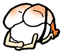 Sushijin5 surf clam,scallop,sweet shrimp sticker #4261798