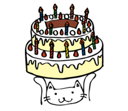 Making happy in combination of character sticker #4261801