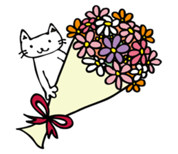 Making happy in combination of character sticker #4261802