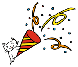 Making happy in combination of character sticker #4261804