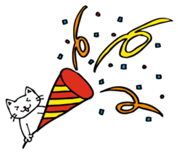 Making happy in combination of character sticker #4261804