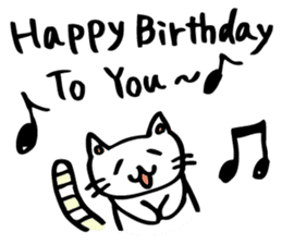 Making happy in combination of character sticker #4261808