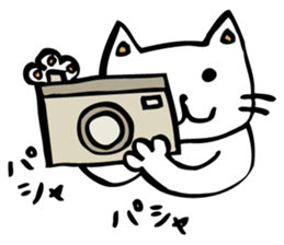 Making happy in combination of character sticker #4261809