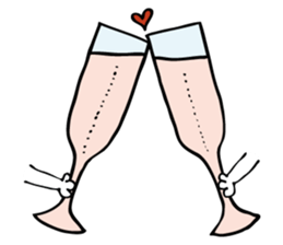 Making happy in combination of character sticker #4261815