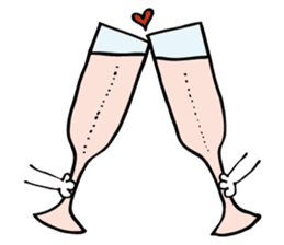 Making happy in combination of character sticker #4261815