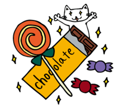 Making happy in combination of character sticker #4261825