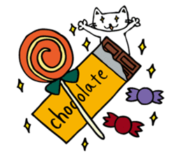 Making happy in combination of character sticker #4261825