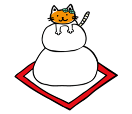 Making happy in combination of character sticker #4261836