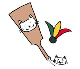 Making happy in combination of character sticker #4261838