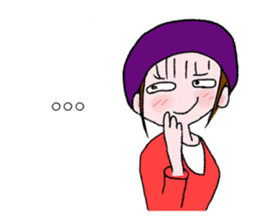 Fujiyama girls' talk sticker #4261884