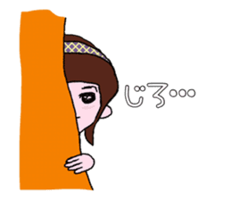Fujiyama girls' talk sticker #4261893