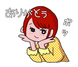 Fujiyama girls' talk sticker #4261904